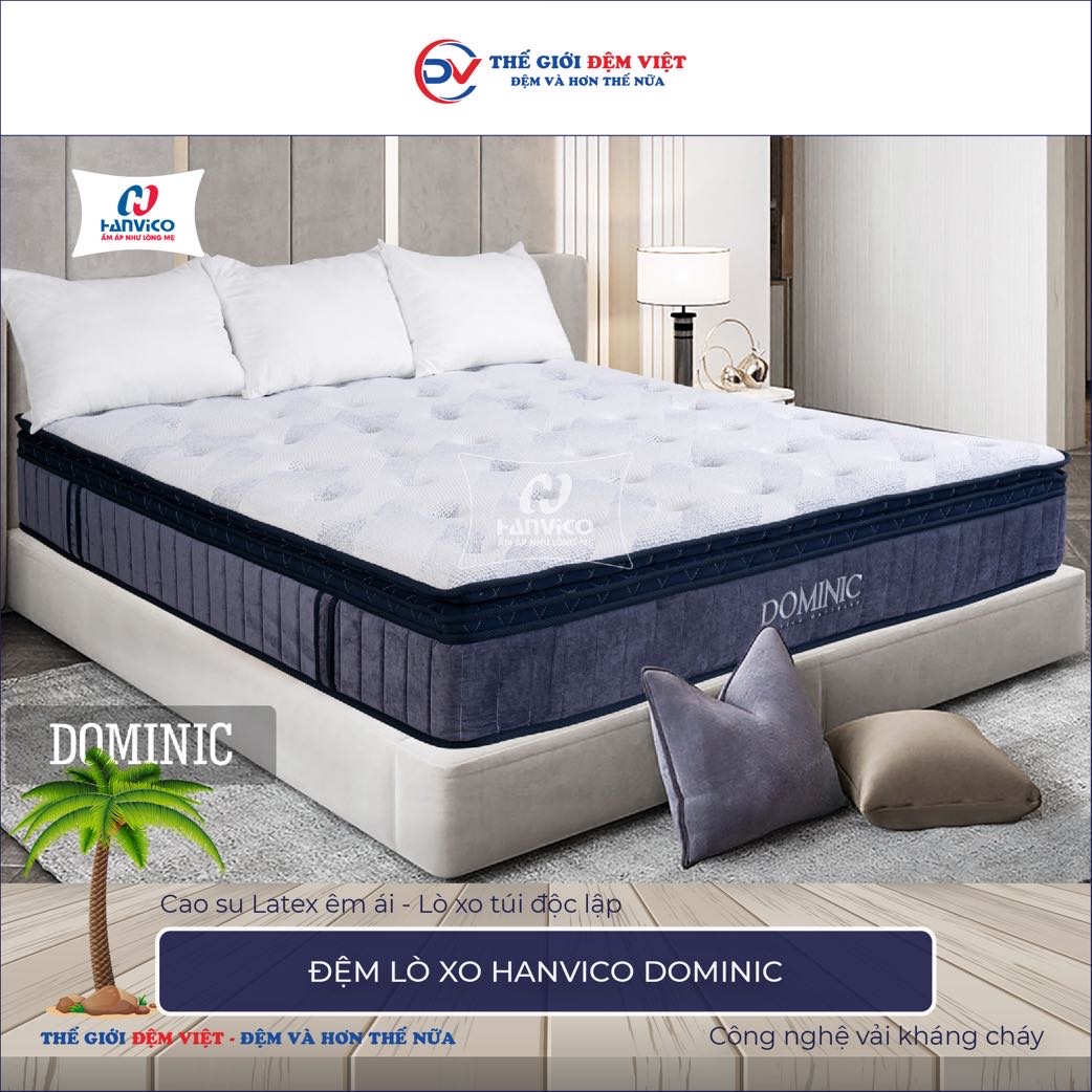 Đệm lò xo Hanvico Dominic